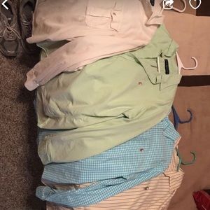 Polo Button Down Shirts.